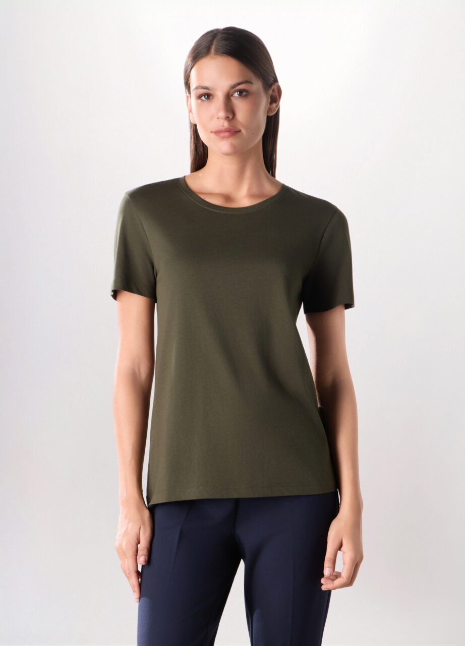 Ženska majica od čistog pamučnog jerseya