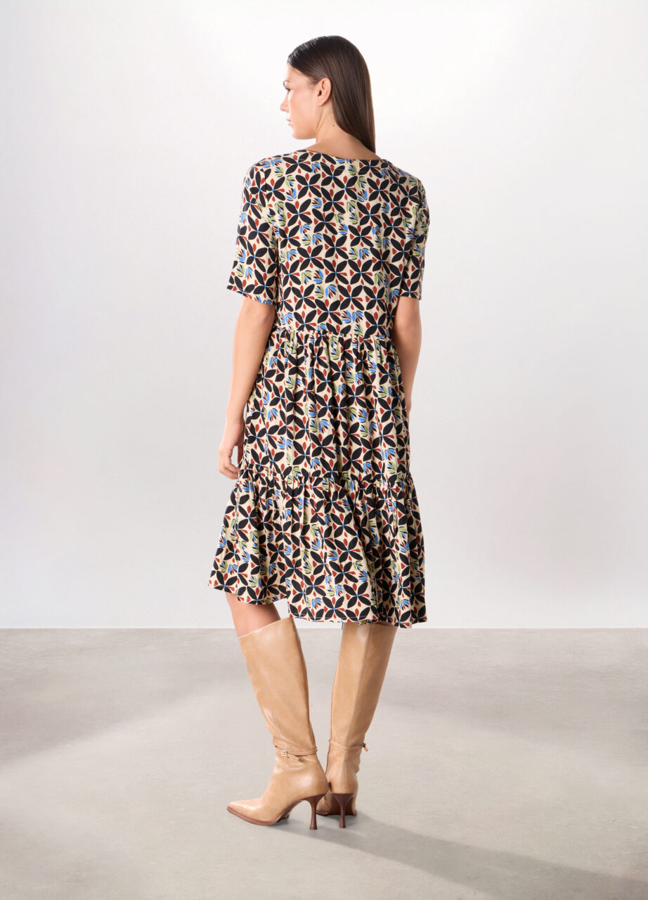 Alternative view of Haljina od čiste viskoze za žene