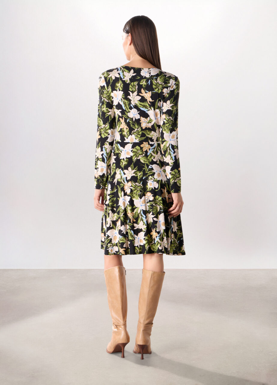 Alternative view of Ženska kratka haljina od rastezljivog jerseya