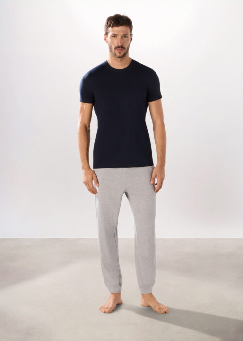 Kombinovani pidžama set od pamučnog jerseya za muškarce