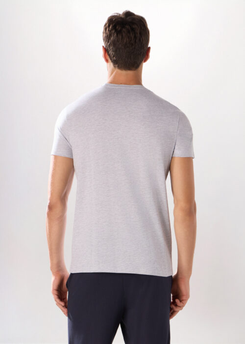 Alternative view of Muška majica s okruglim izrezom od mješavine pamuka
