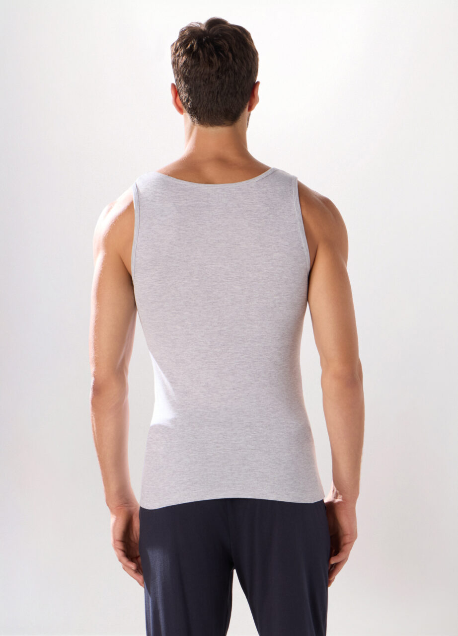 Alternative view of Muška potkošulja  od rebraste mješavine pamuka