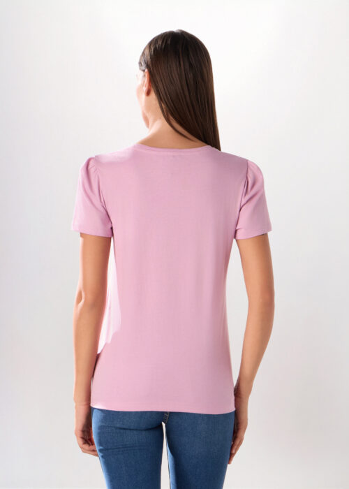 Alternative view of Majica od čistog pamučnog jerseya za žene