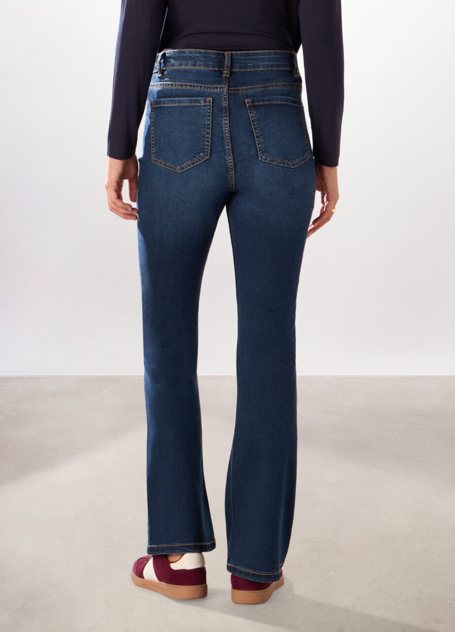 Alternative view of Pantalone od rastezljivog denim materijala s mješavinom pamuka za žene