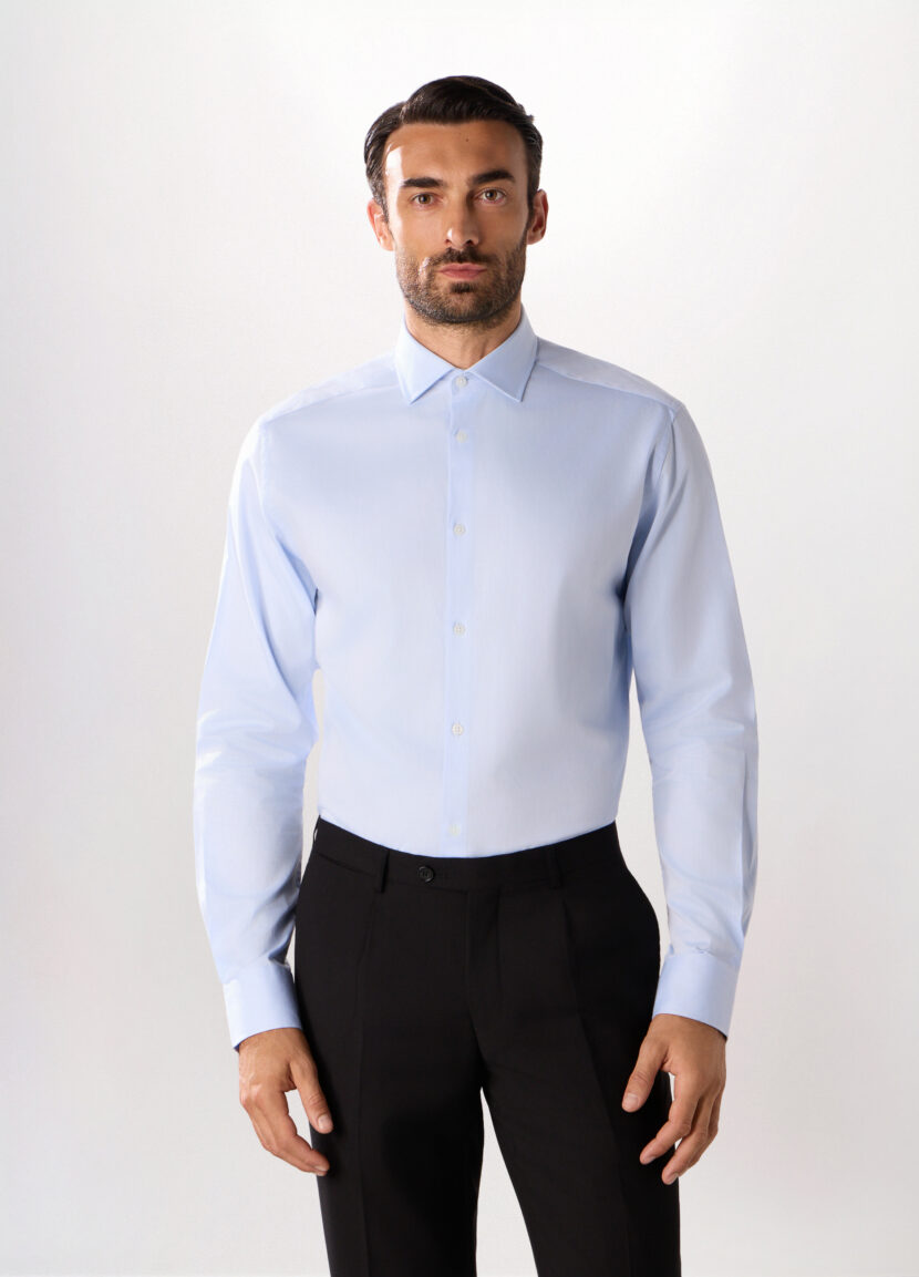 Regular fit košulja od pamuka za muškarce