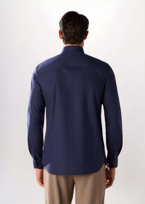 Alternative view of Slim fit košulja od elastičnog pamuka za muškarce