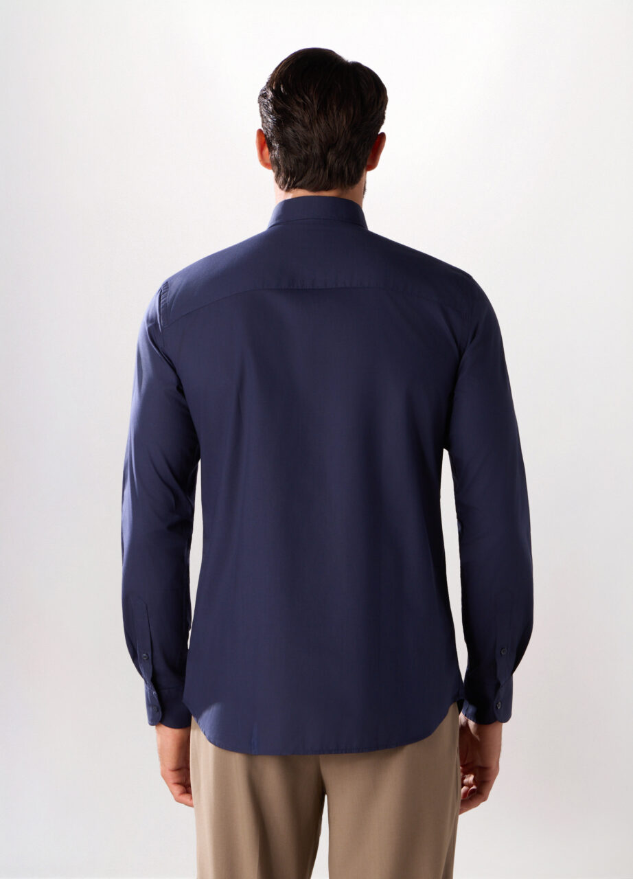 Alternative view of Slim fit košulja od elastičnog pamuka za muškarce