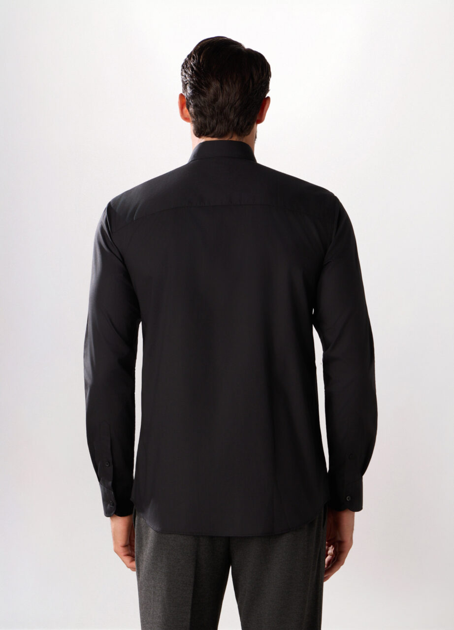 Alternative view of Slim fit košulja od elastičnog pamuka za muškarce