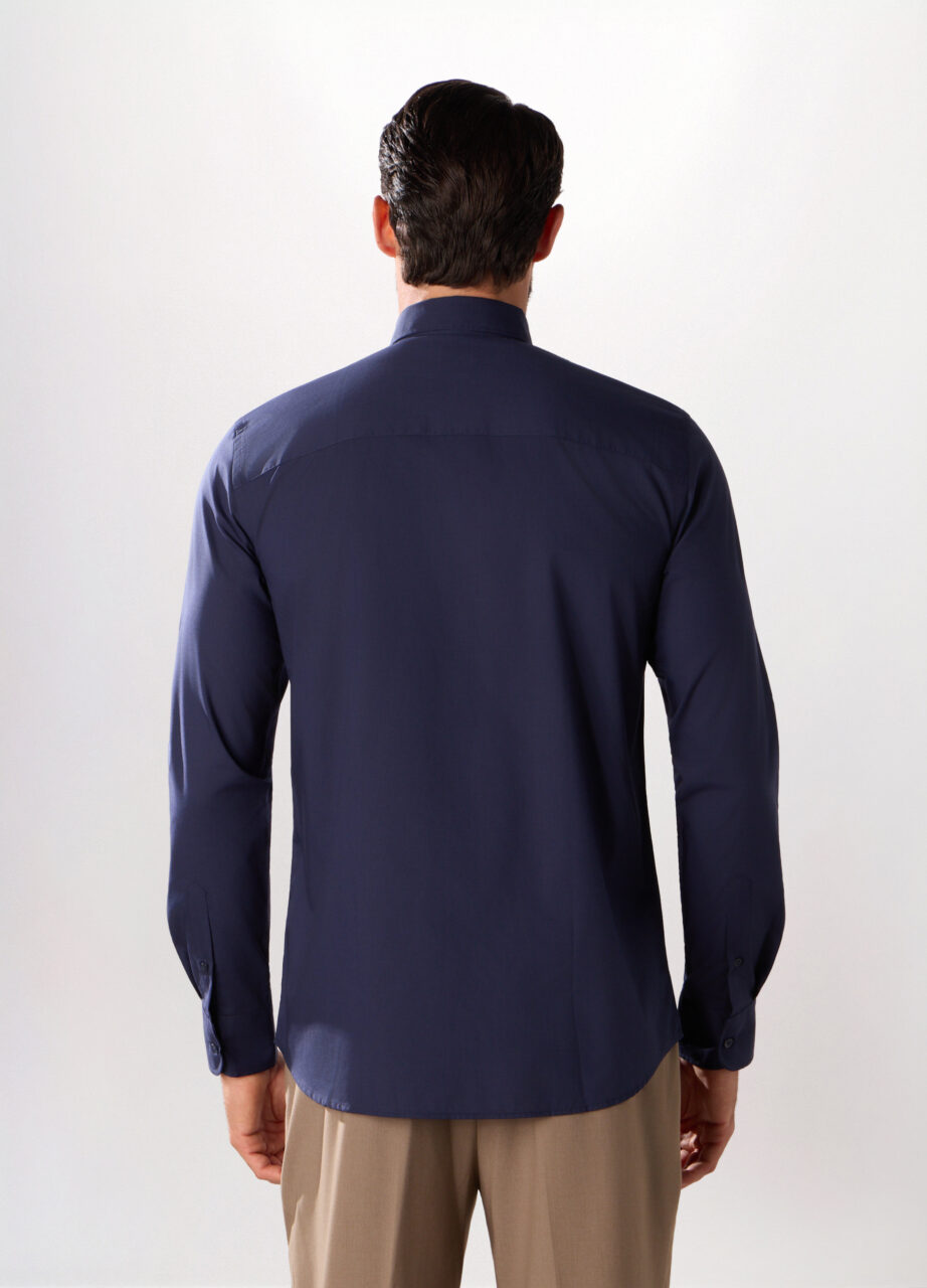 Alternative view of Regular fit košulja od mješavine pamuka za muškarce