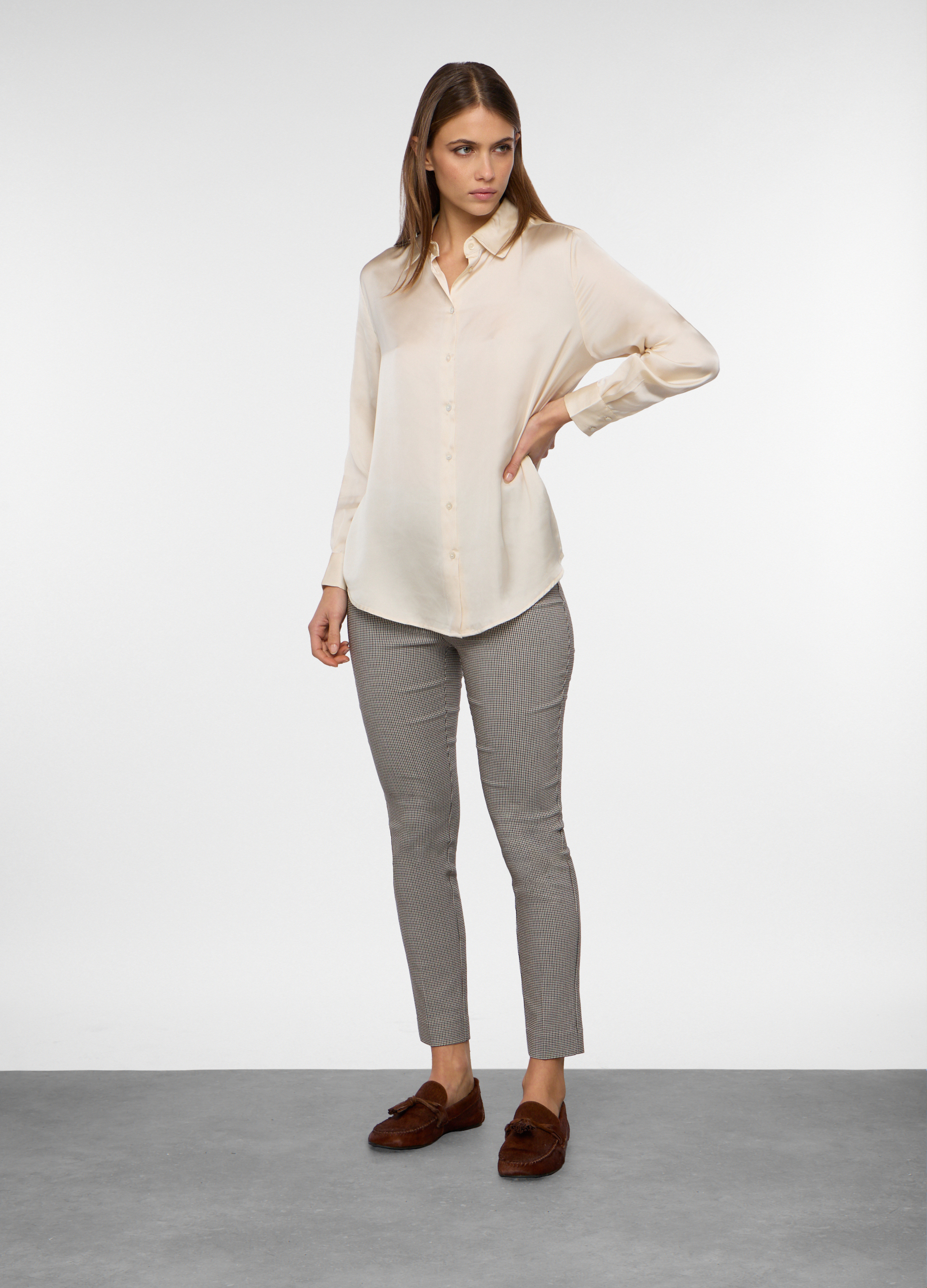 Ženske helanke od mješavine viskoze