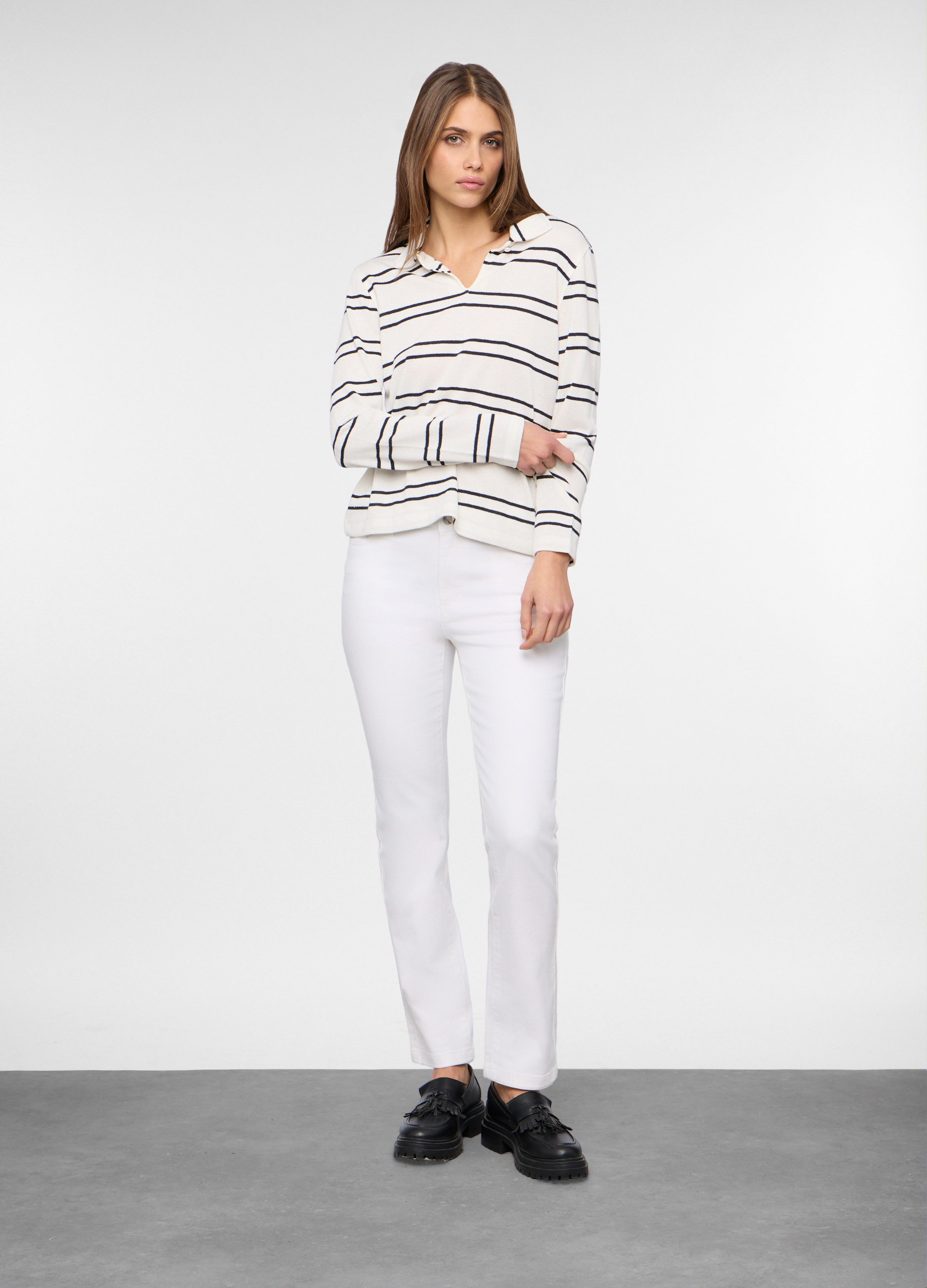 Ženske jeans hlače sa elastinom