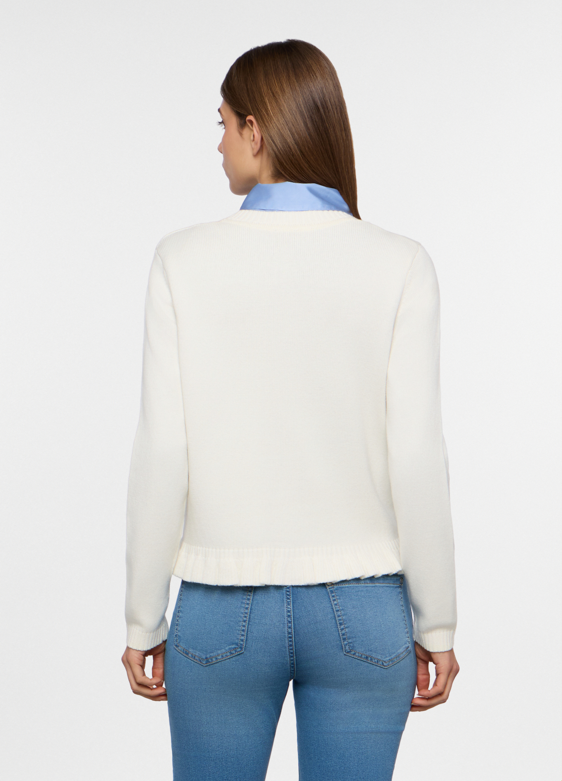 Alternative view of Ženski kardigan od mješavine pamuka