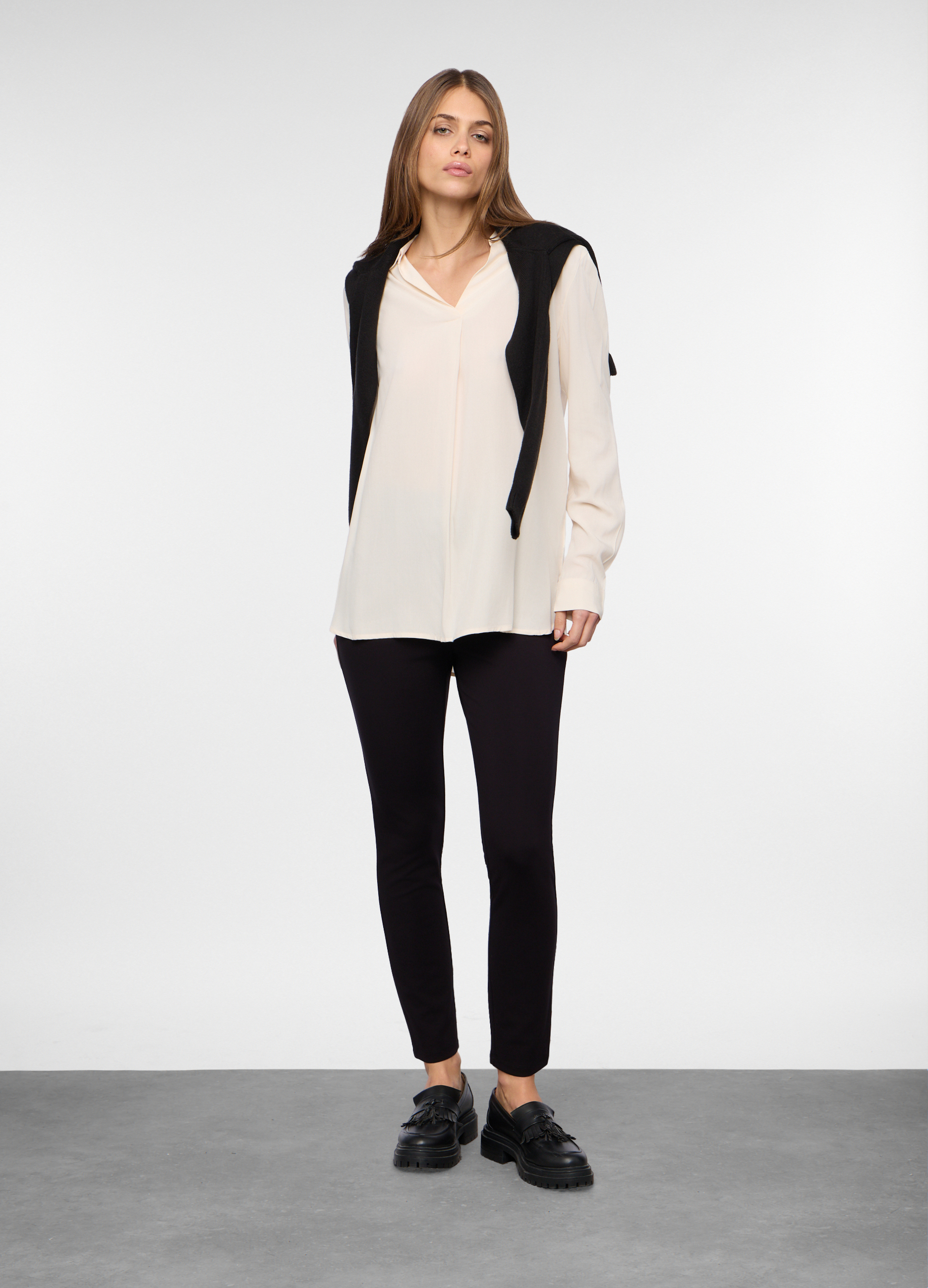 Ženske helanke od mješavine viskoze