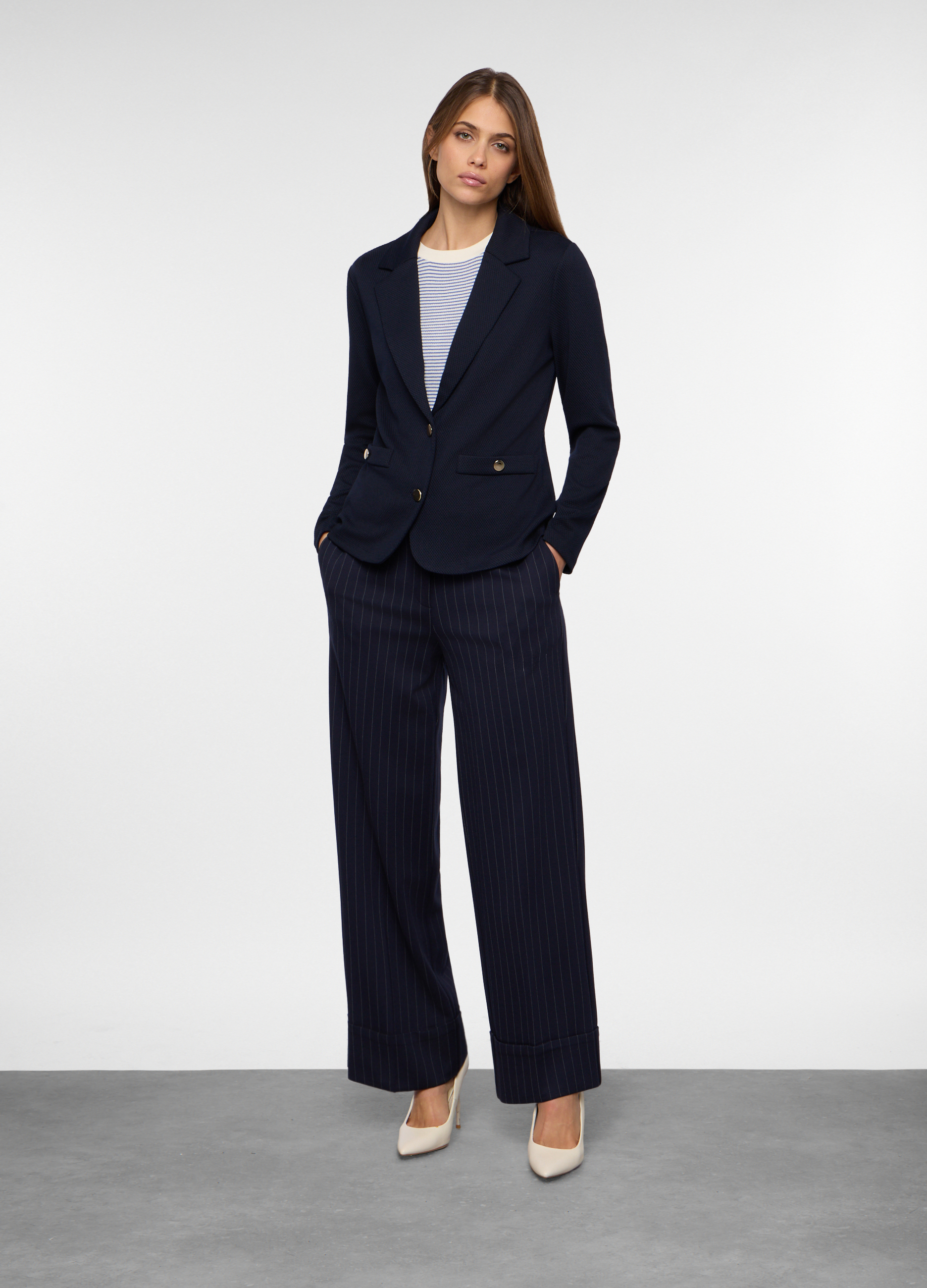 Ženski jacquard sako