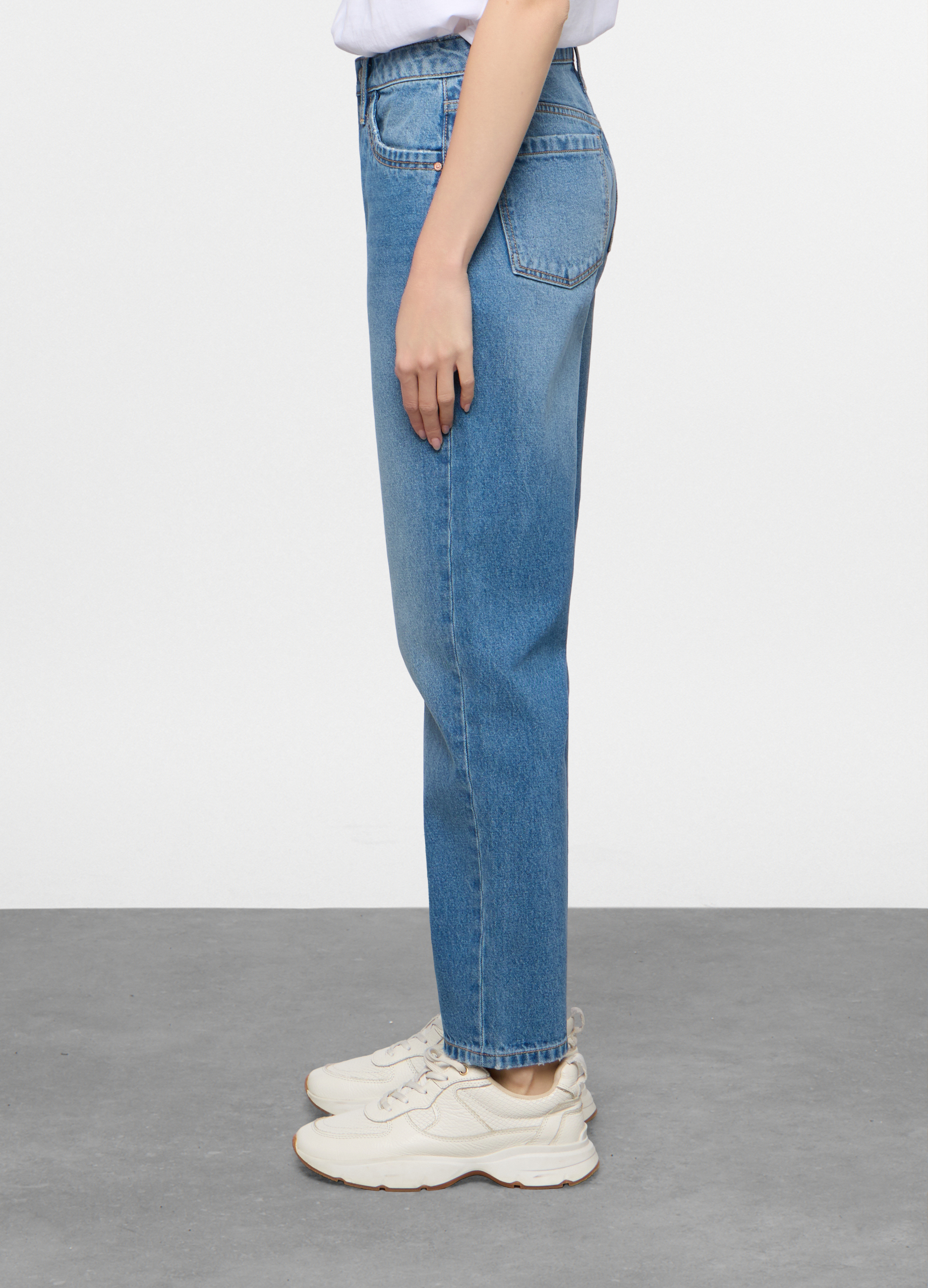 Alternative view of Ženske Mom fit jeans hlače s 5 džepova