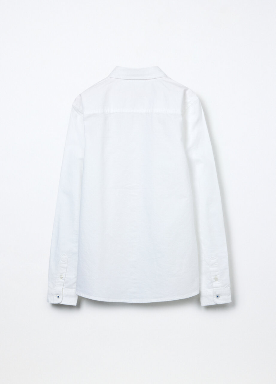 Alternative view of Košulja od čistog pamučnog oxforda za dječaka