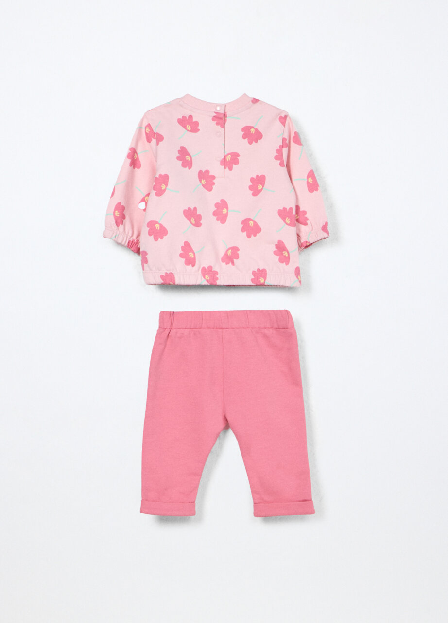 Alternative view of Komplet od čistog pamučnog frotira za bebu djevojčicu