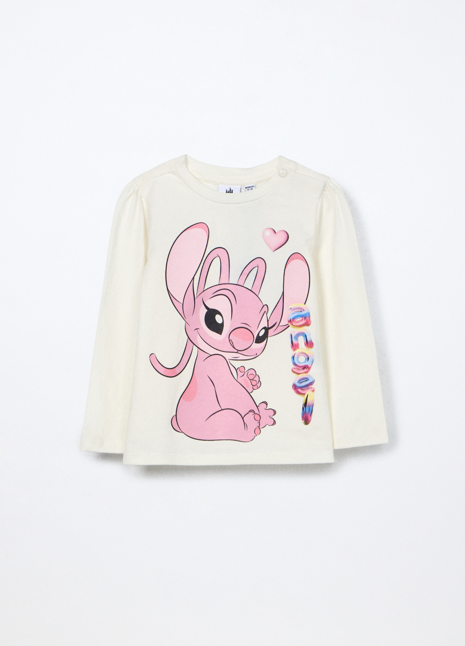 Majica od pamuka u jersey tkanju s elastinom za bebu djevojčicu