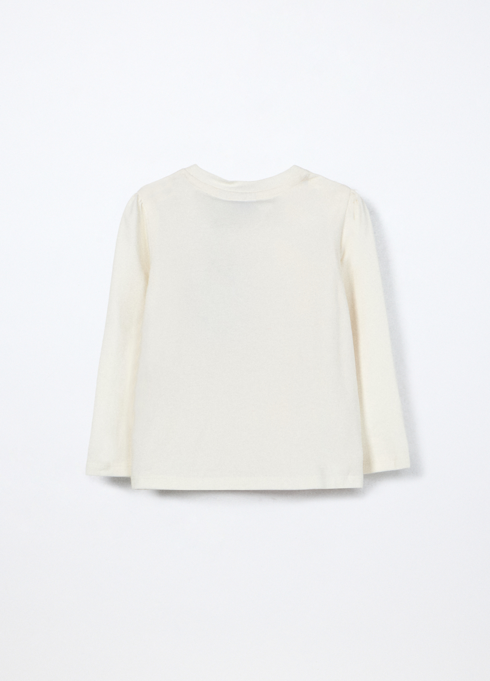 Alternative view of Majica od pamuka u jersey tkanju s elastinom za bebu djevojčicu