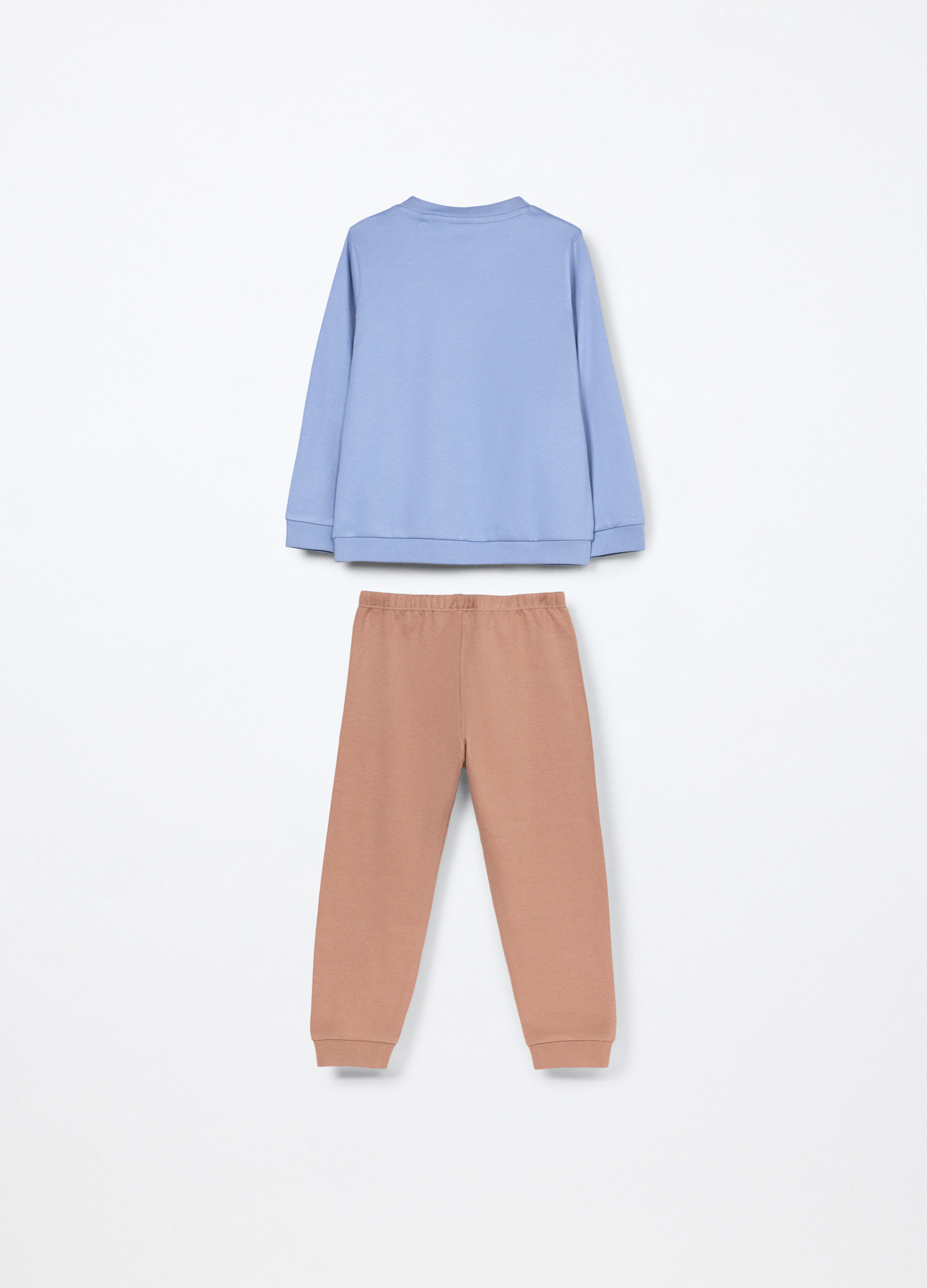 Alternative view of Komplet duga pidžama od čistog pamuka za bebu dječaka