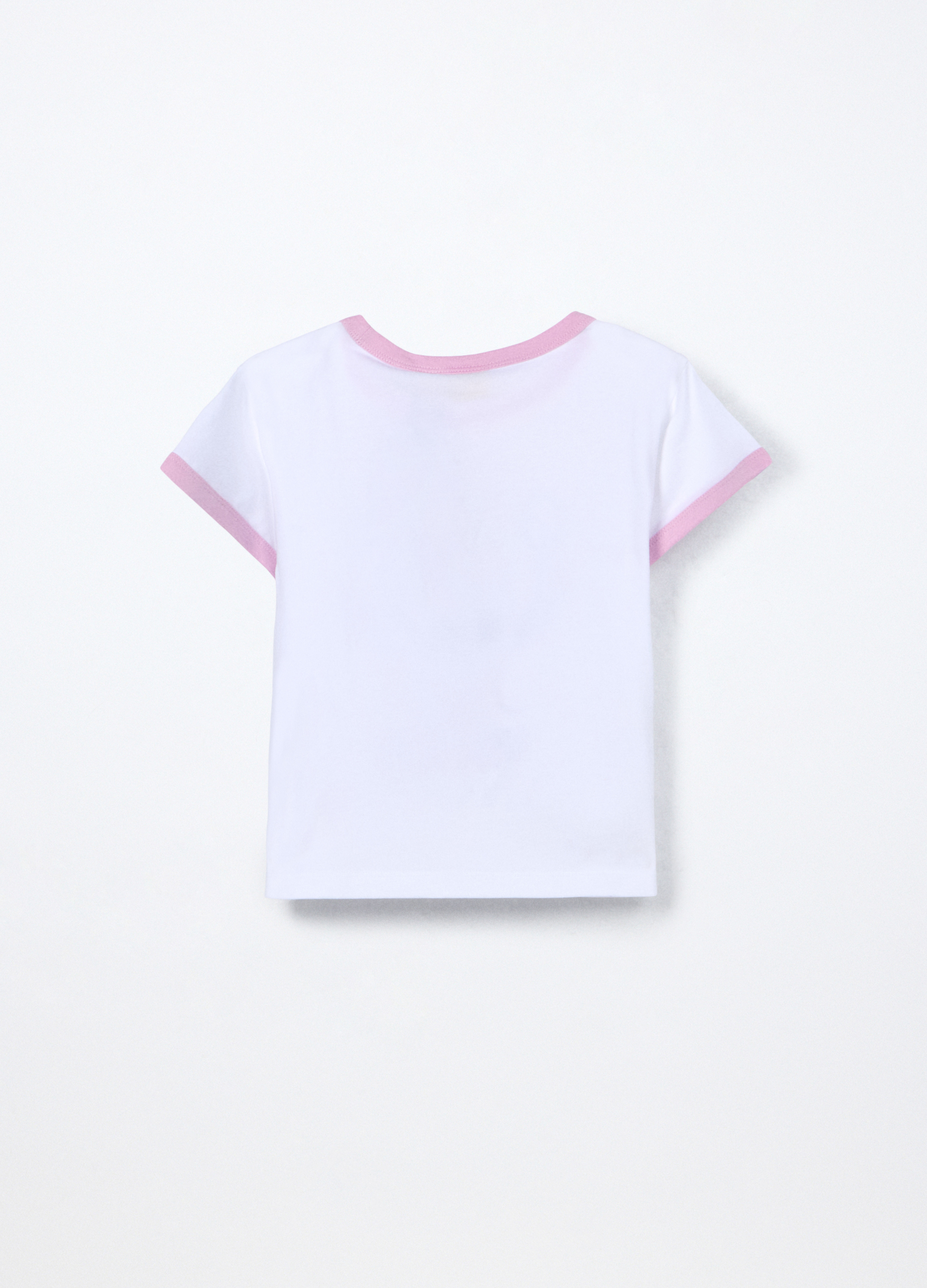 Alternative view of Majica od pamuka u jersey tkanju s elastinom za djevojčicu