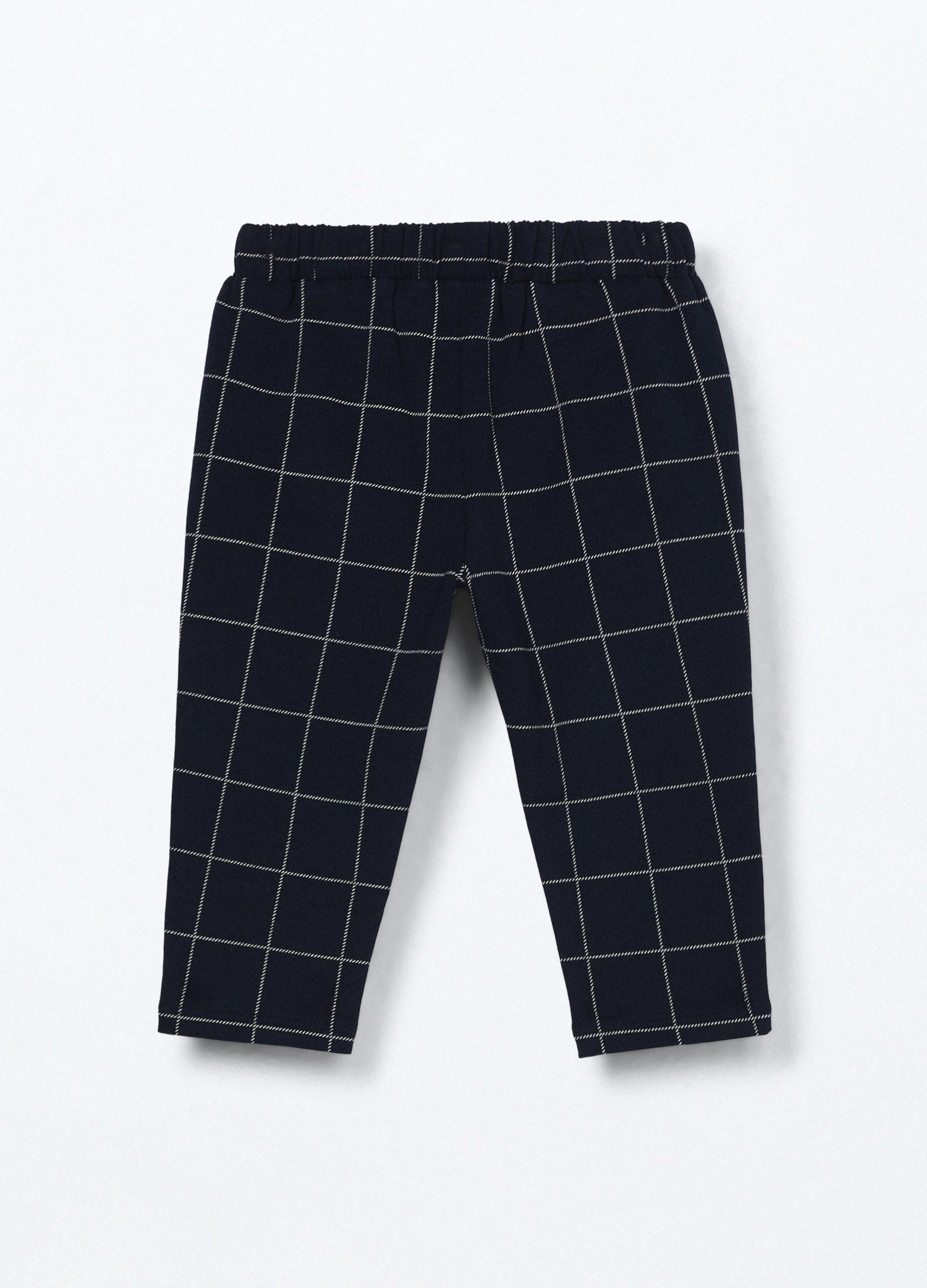 Alternative view of Hlače od rastezljivog pamučnog flisa za bebu dječaka