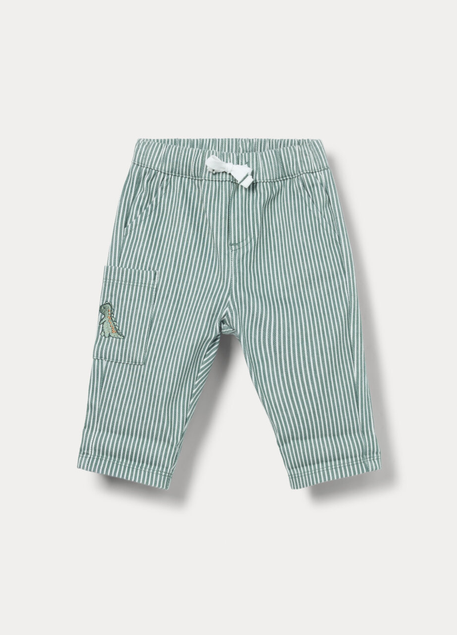 Hlače od punto Milano tkanine za bebu dječaka