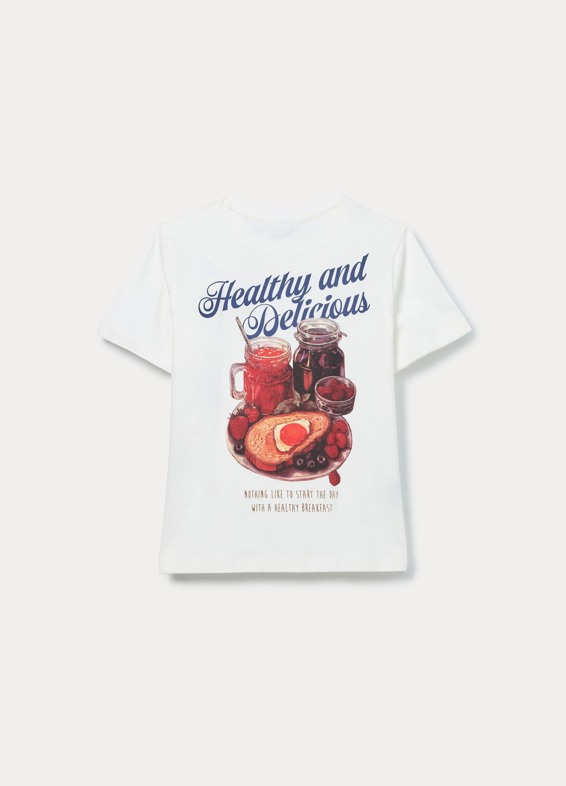 Alternative view of Majica od čistog pamuka u jersey tkanju za djevojku