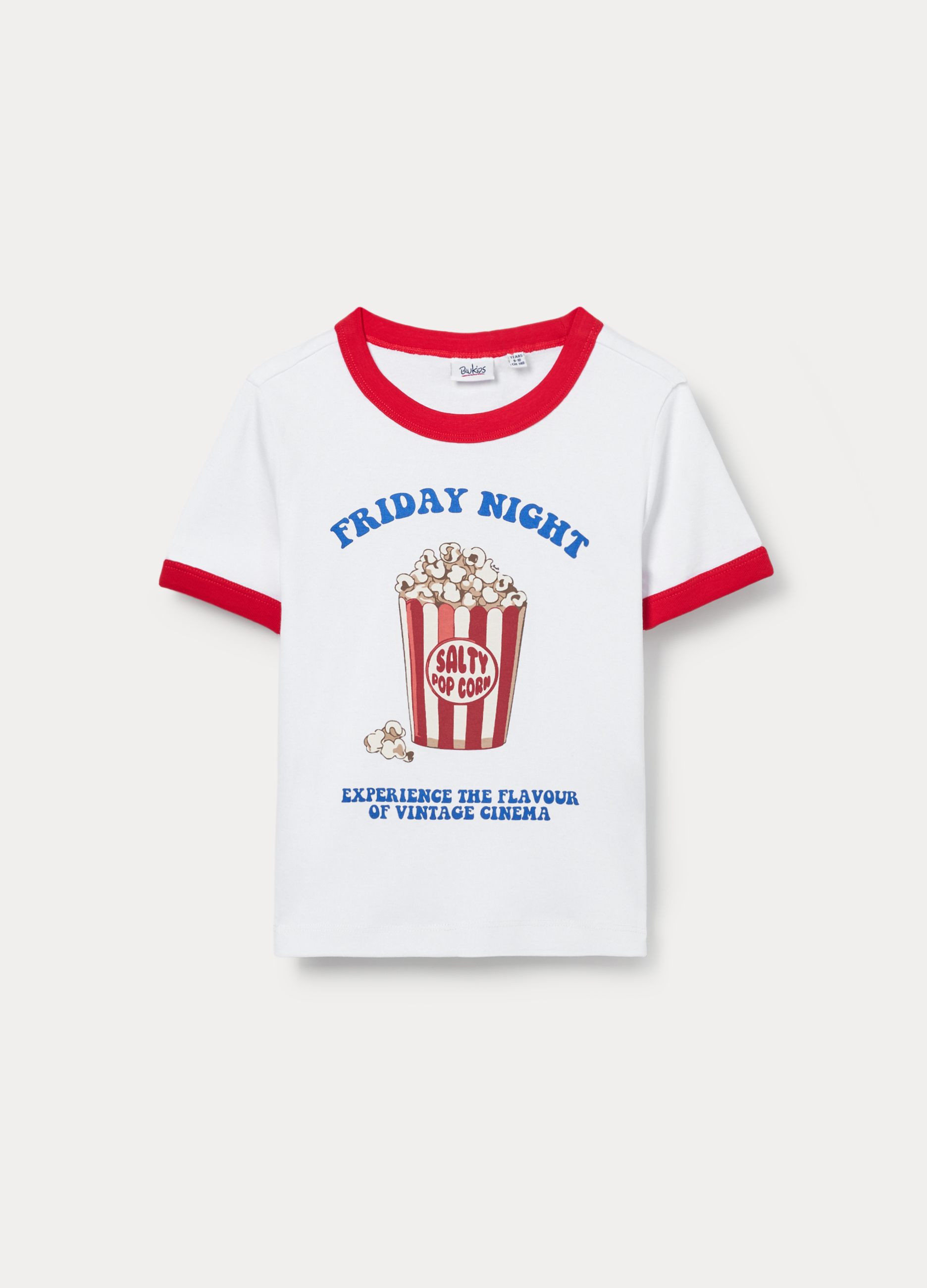 Majica od čistog pamuka u jersey tkanju za djevojku