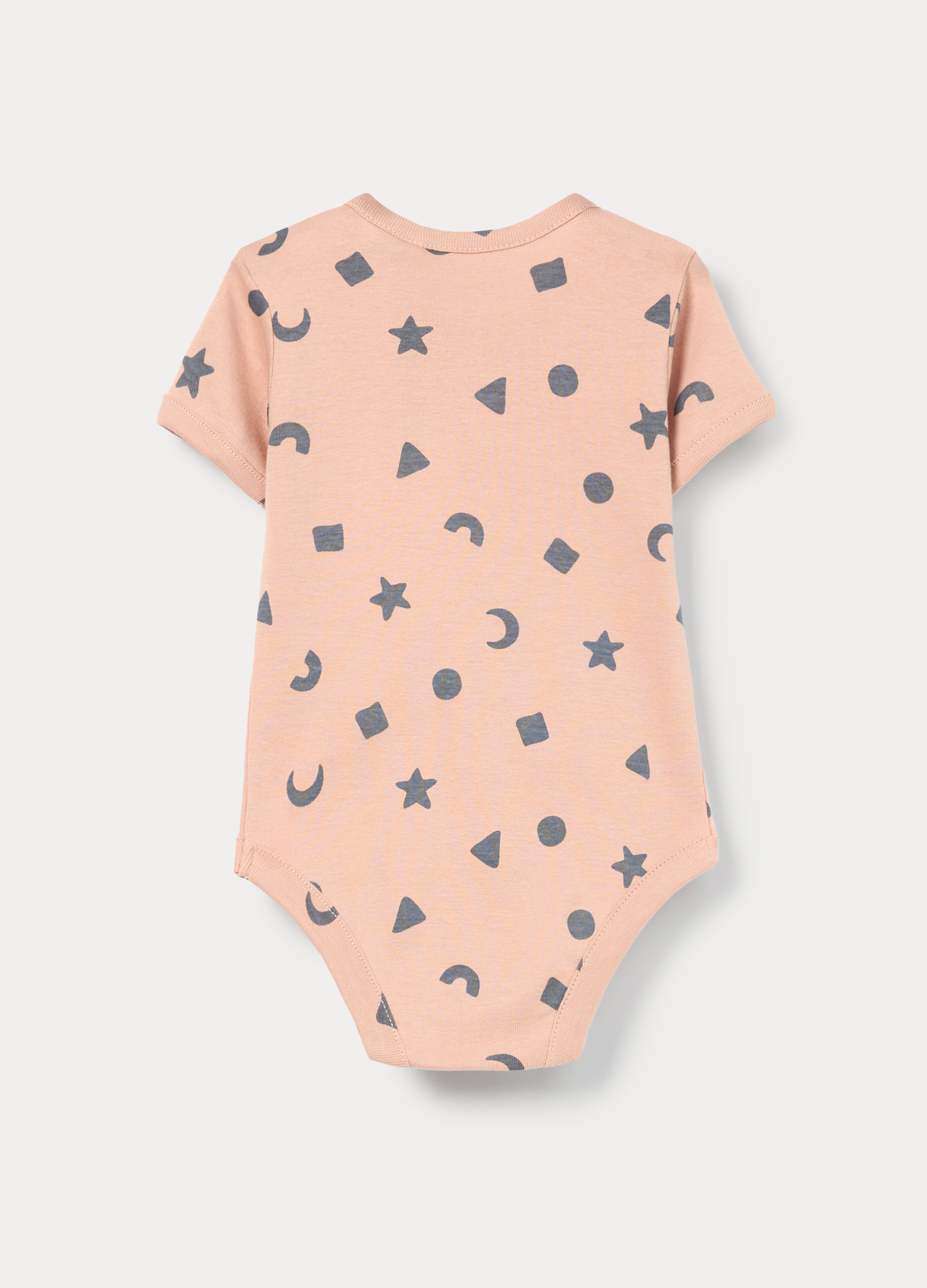 Alternative view of Body od čistog pamučnog rebrastog pletiva za bebu dječaka