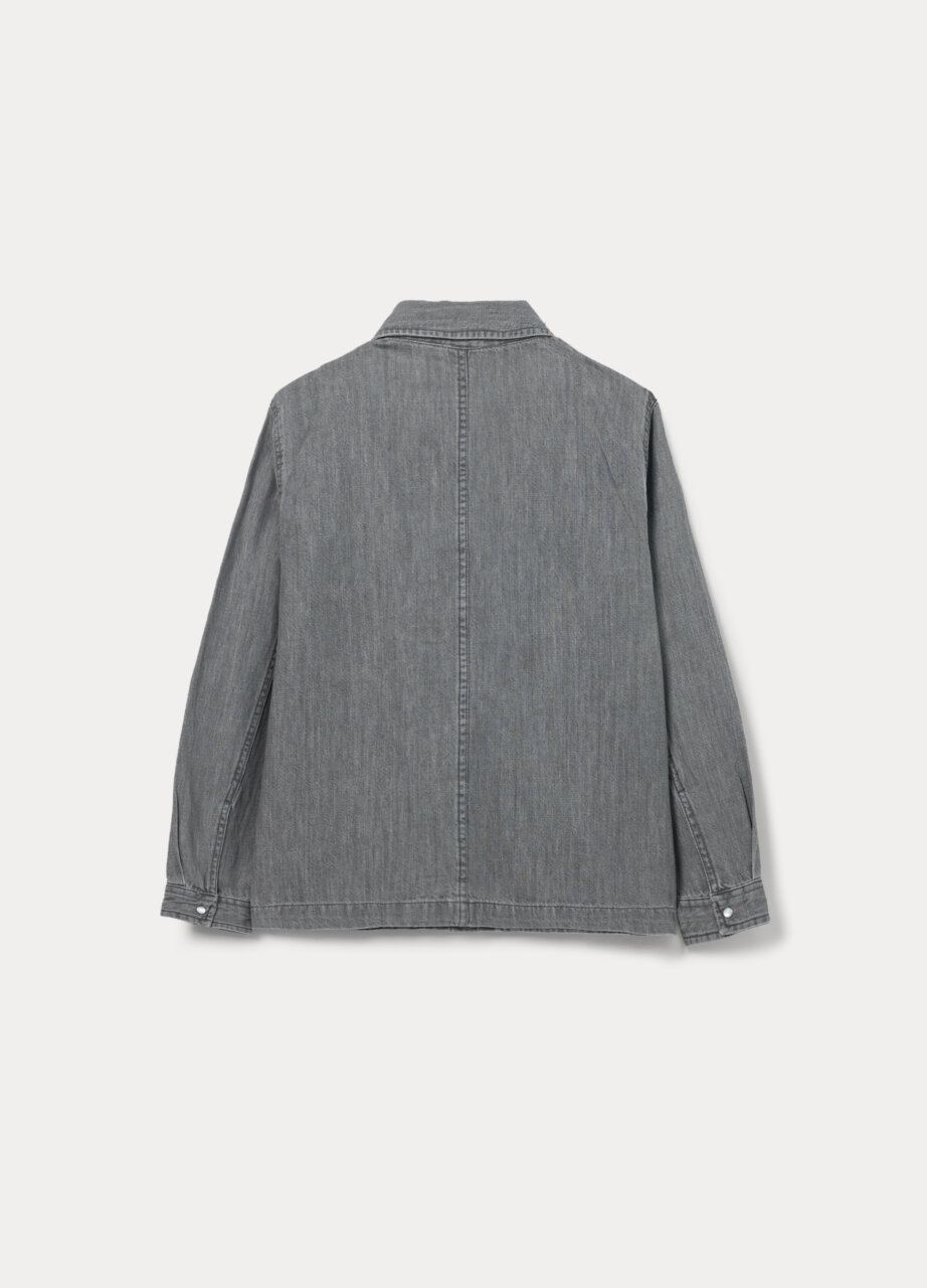 Alternative view of Košulja od čistog pamučnog denima za dječaka