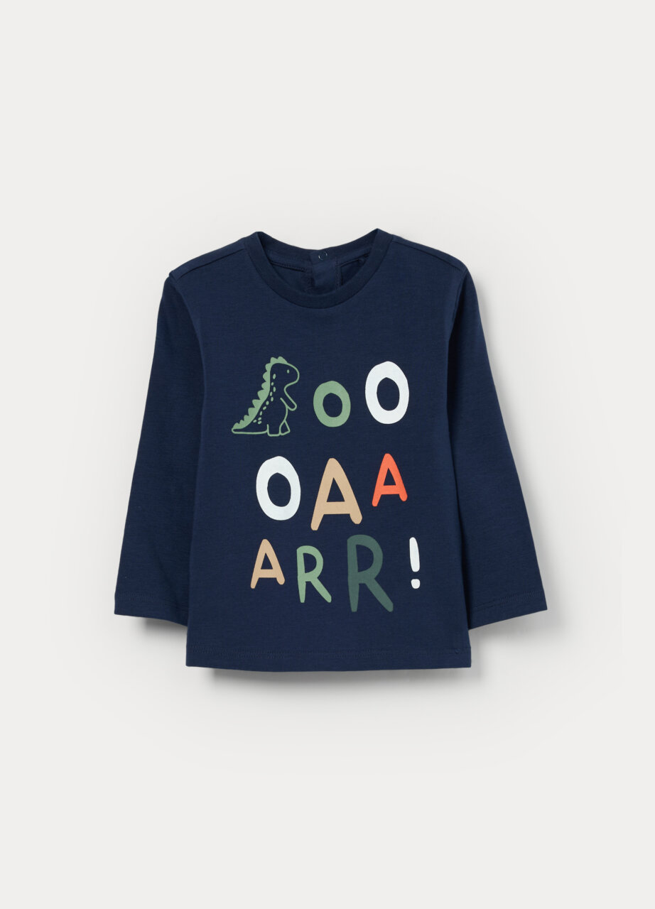 Majica od pamuka u jersey tkanju s elastinom za bebu dječaka