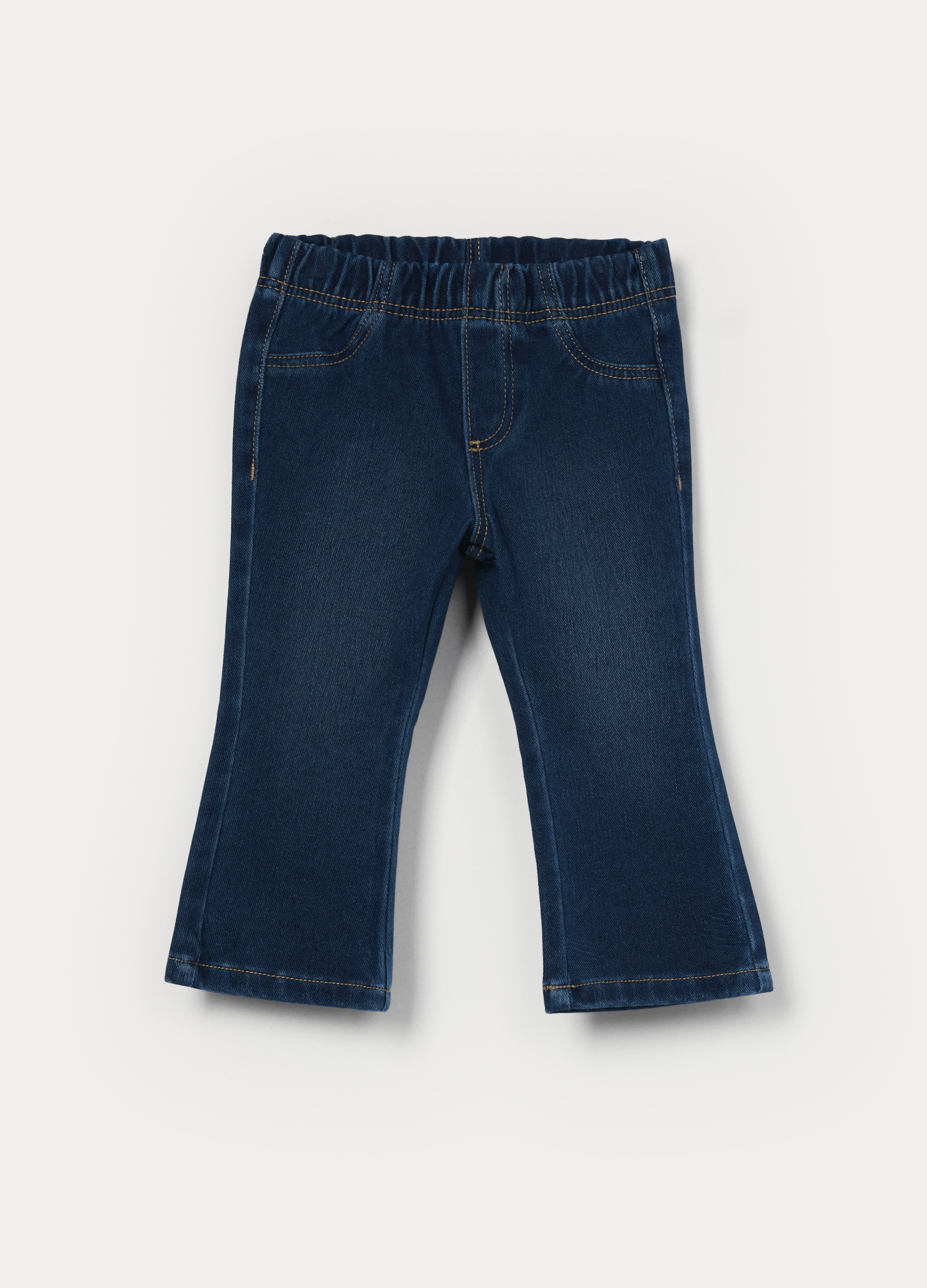 Jeans hlače od mješavine pamuka sa elastinom za djevojčicu