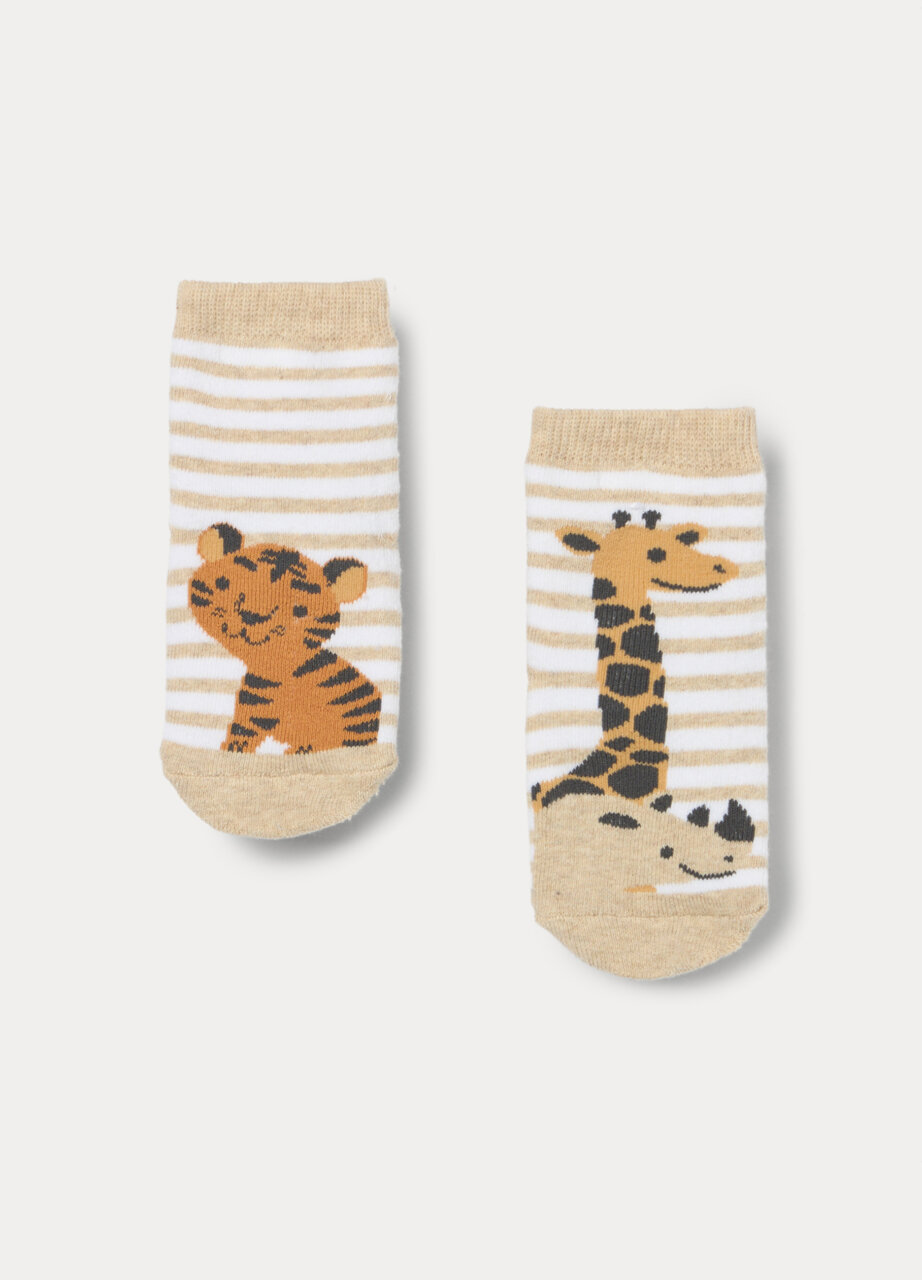 Alternative view of Neklizajuće čarape od pamučnog frotira