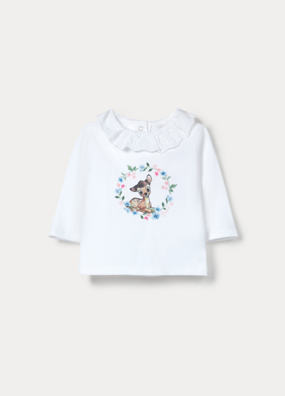 Majica od pamuka u jersey tkanju s elastinom sa Disney printom za bebu djevojčicu