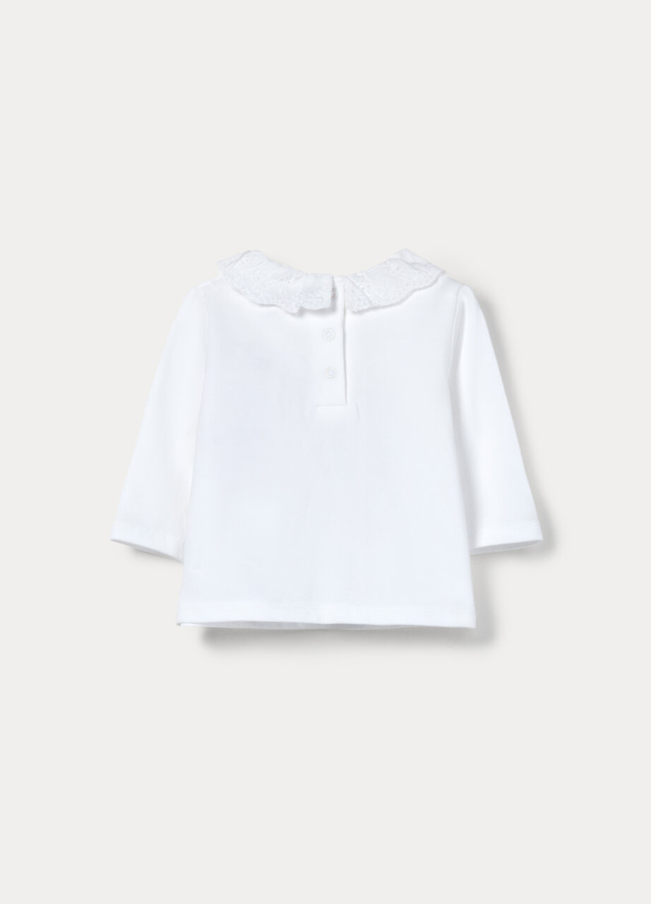 Alternative view of Majica od pamuka u jersey tkanju s elastinom sa Disney printom za bebu djevojčicu