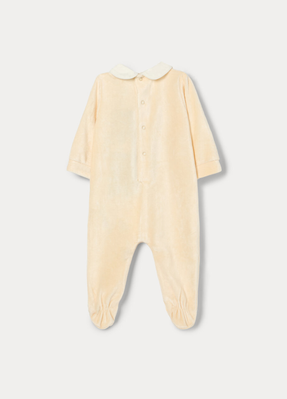 Alternative view of Pidžamica od velura u mješavini viskoze od bambusa