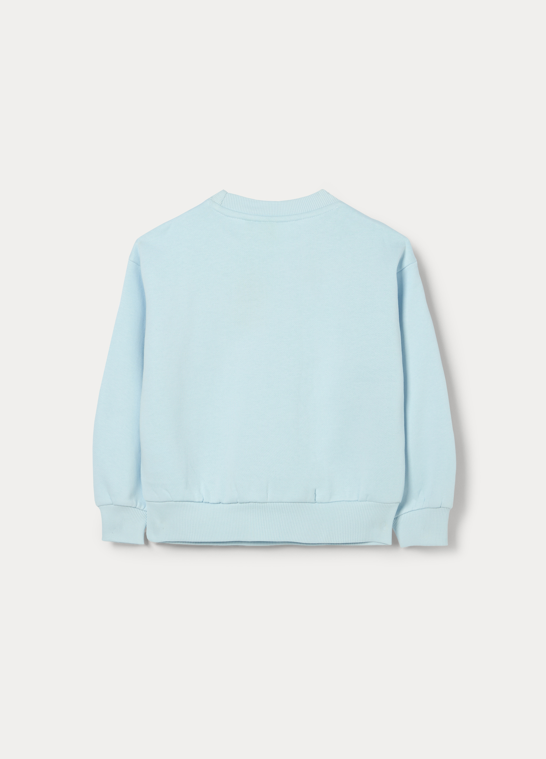 Alternative view of Majica od mješavine pamuka i flisa sa Stitch printom za djevojčicu