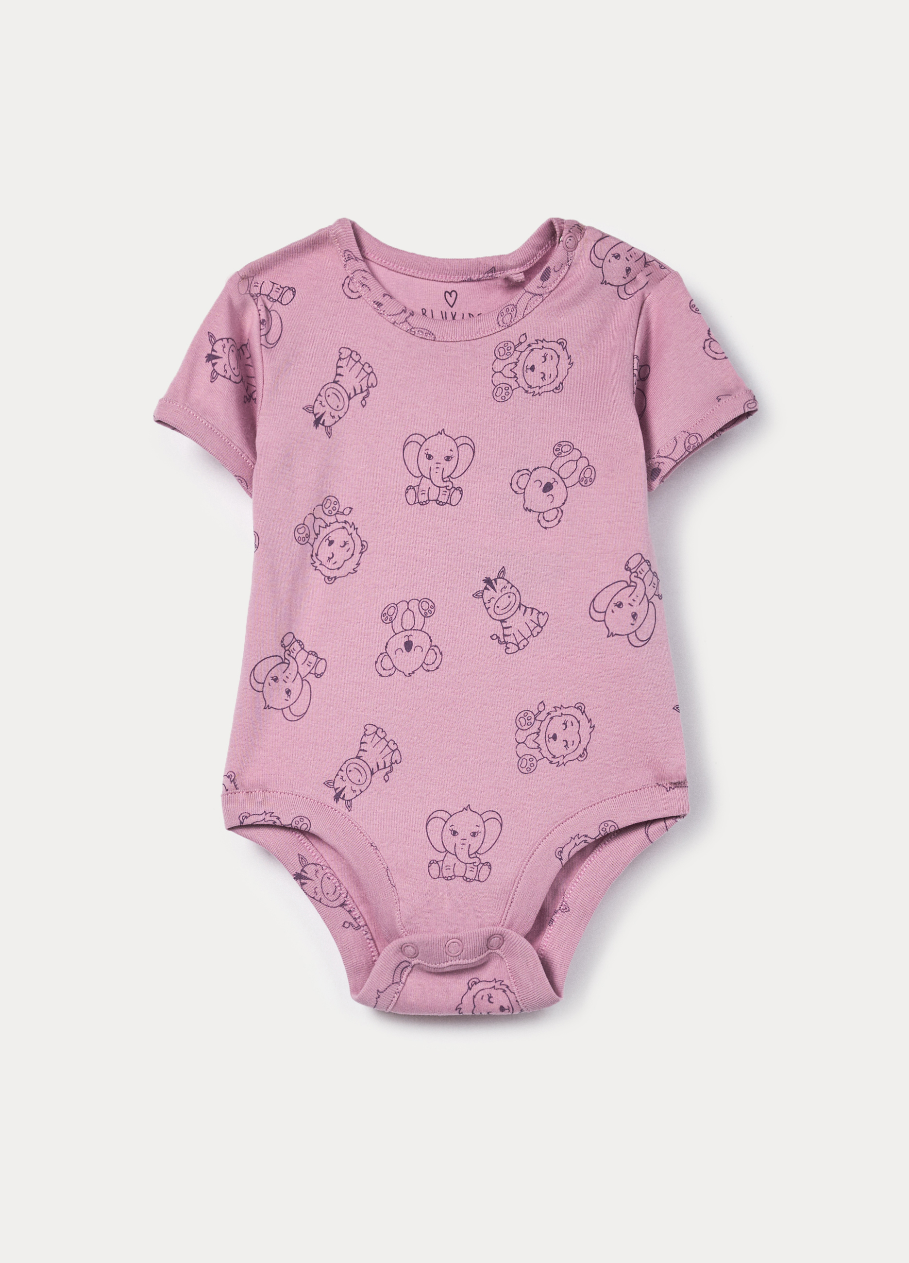 Body od čistog pamučnog rebrastog pletiva