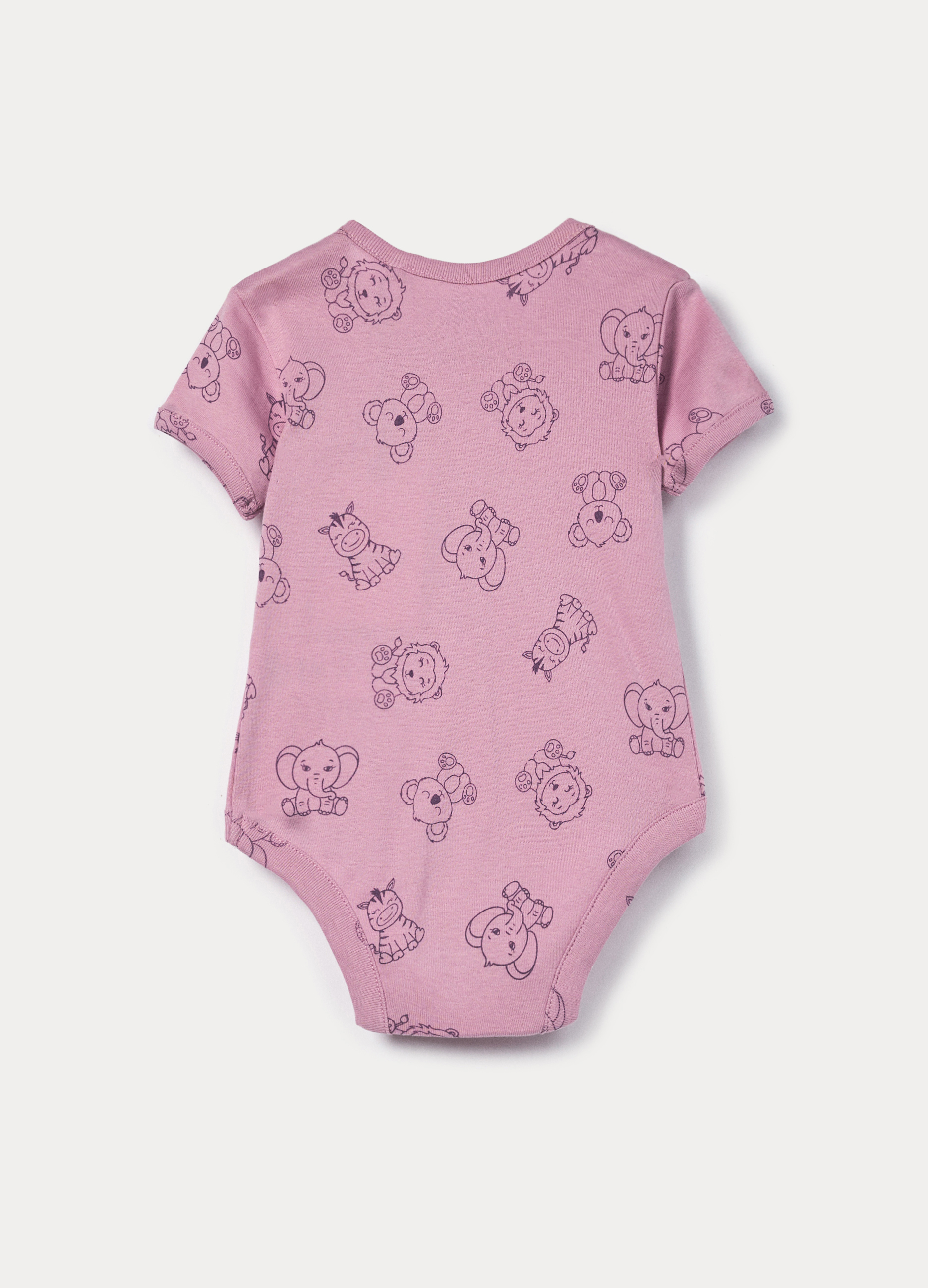 Alternative view of Body od čistog pamučnog rebrastog pletiva