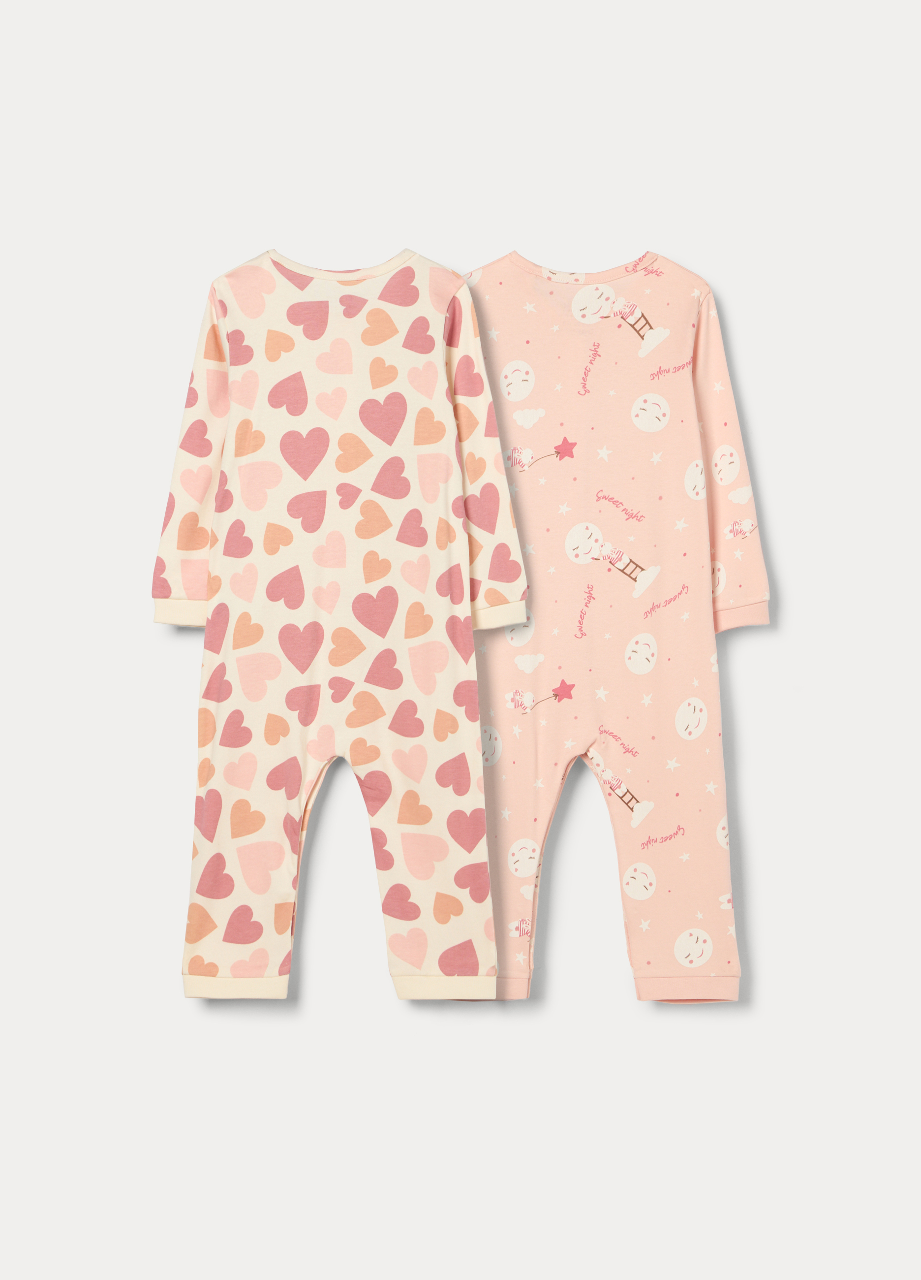 Alternative view of Set od 2 pidžamice od čistog pamuka