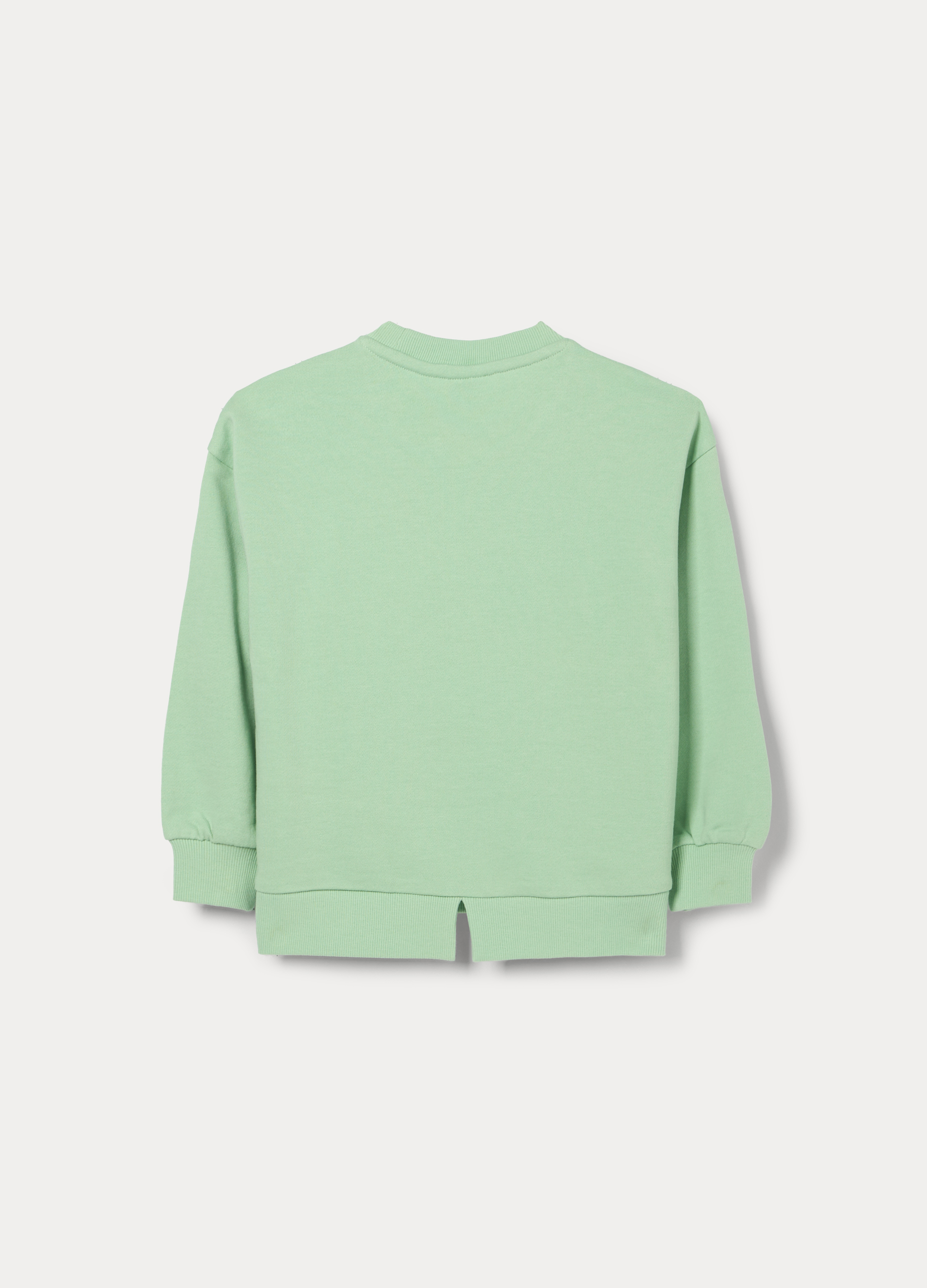 Alternative view of Majica od mješavine pamuka i frotira za djevojčicu