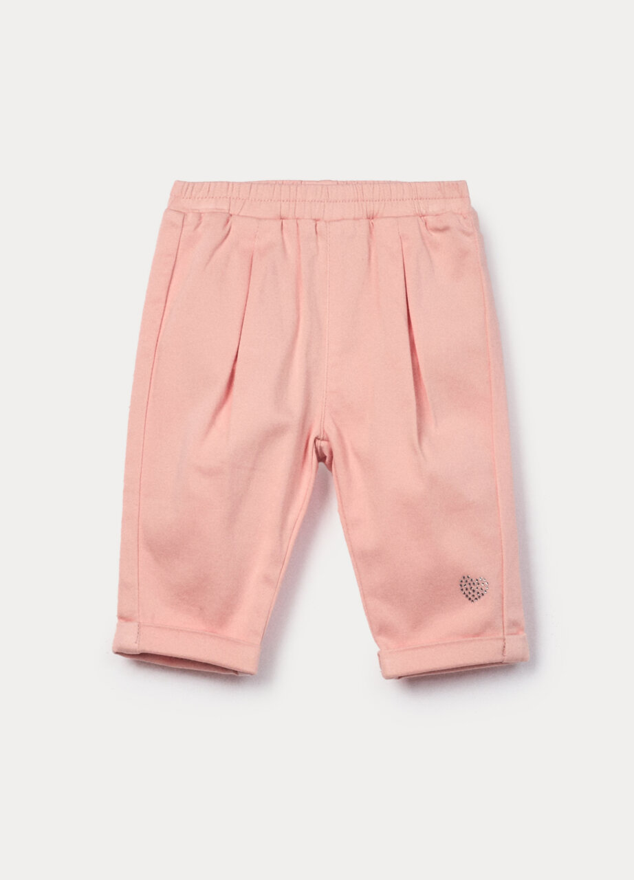 Hlače od mješavine pamuka za bebu djevojčicu