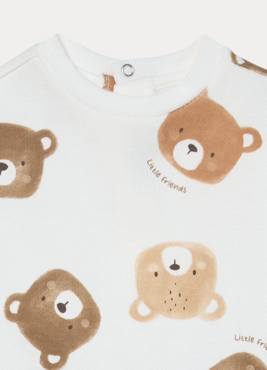 Komplet od čistog pamučnog flisa za bebu dječaka - Image 2