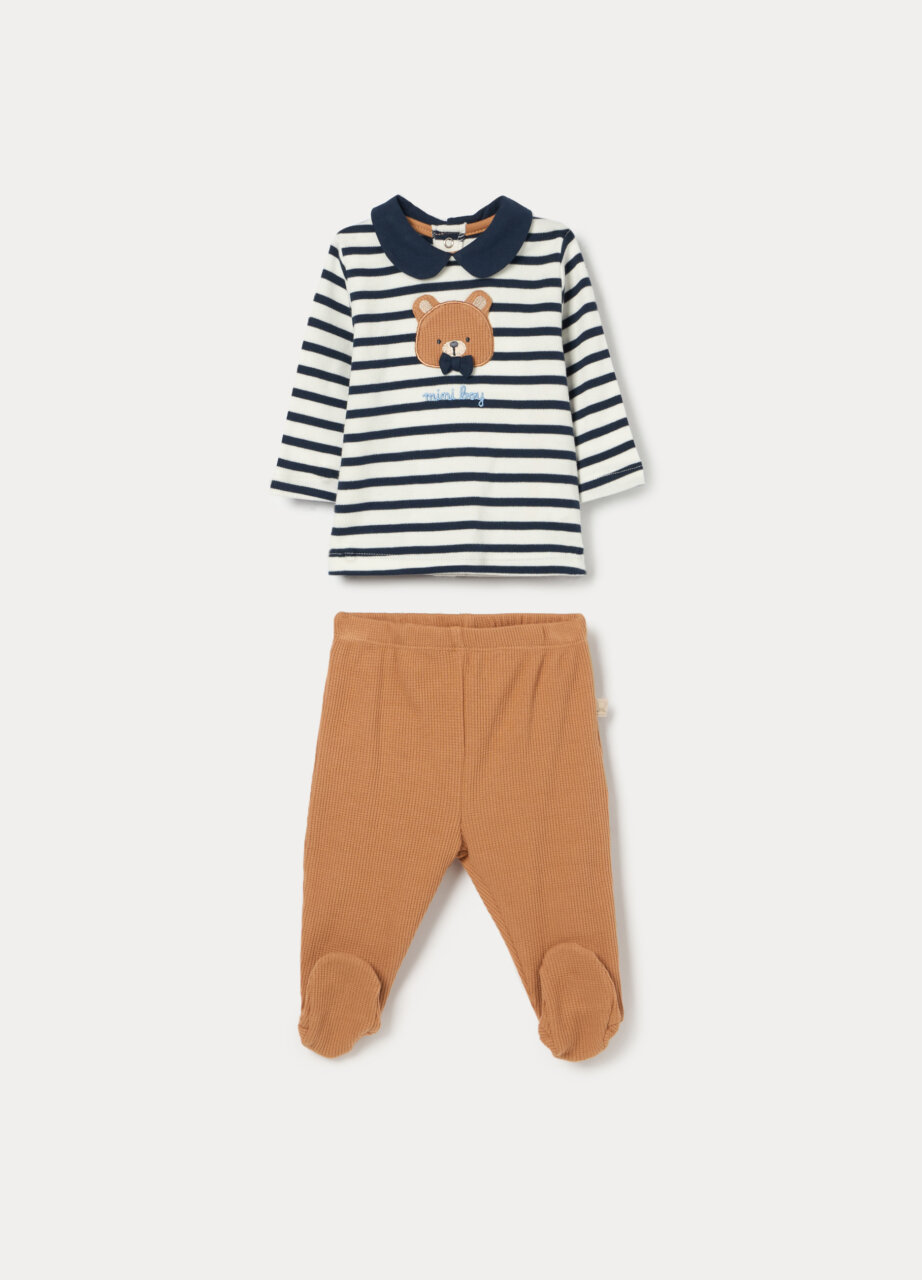 Set od čistog pamuka za bebu dječaka